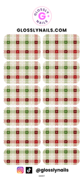 Christmas Waterslide Nail Decals - GN1017