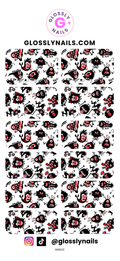 Halloween Waterslide Nail Decals - GN1023