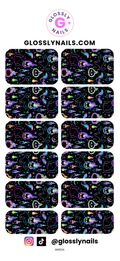 Halloween Waterslide Nail Decals - GN1024