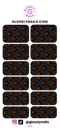Halloween Waterslide Nail Decals - GN1025