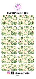 Christmas Waterslide Nail Decals - GN1026