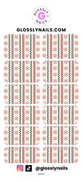 Christmas Waterslide Nail Decals - GN1027