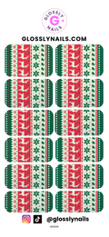 Christmas Waterslide Nail Decals - GN1028