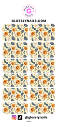 Halloween Waterslide Nail Decals - GN1031
