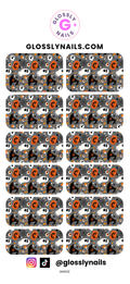 Halloween Waterslide Nail Decals - GN1032