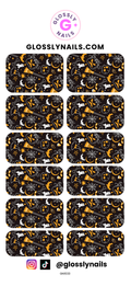 Halloween Waterslide Nail Decals - GN1033