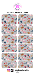 Christmas Waterslide Nail Decals - GN1034