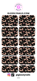 Christmas Waterslide Nail Decals - GN1043
