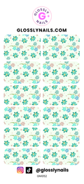 Spring Floral Waterslide Nail Decals - GN1052