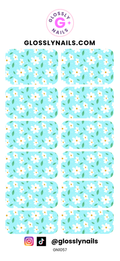 Spring Floral Waterslide Nail Decals - Daisy Daze
