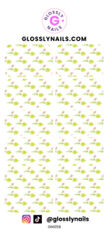 Spring Floral Waterslide Nail Decals - GN1058